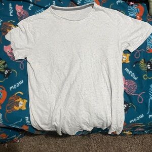 White Speckled Old Navy Basic